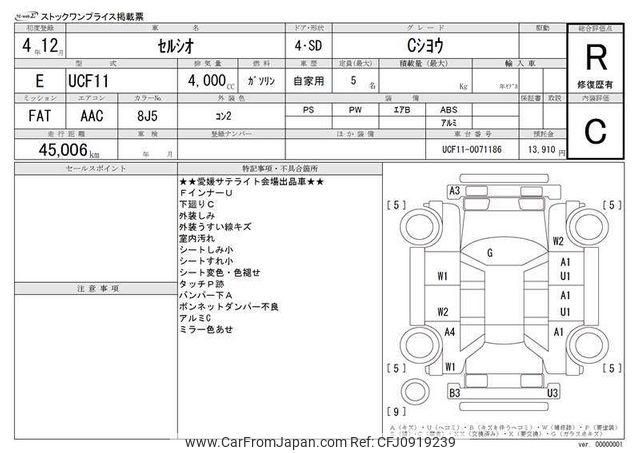Toyota Celsior 1992 thumbnail 3