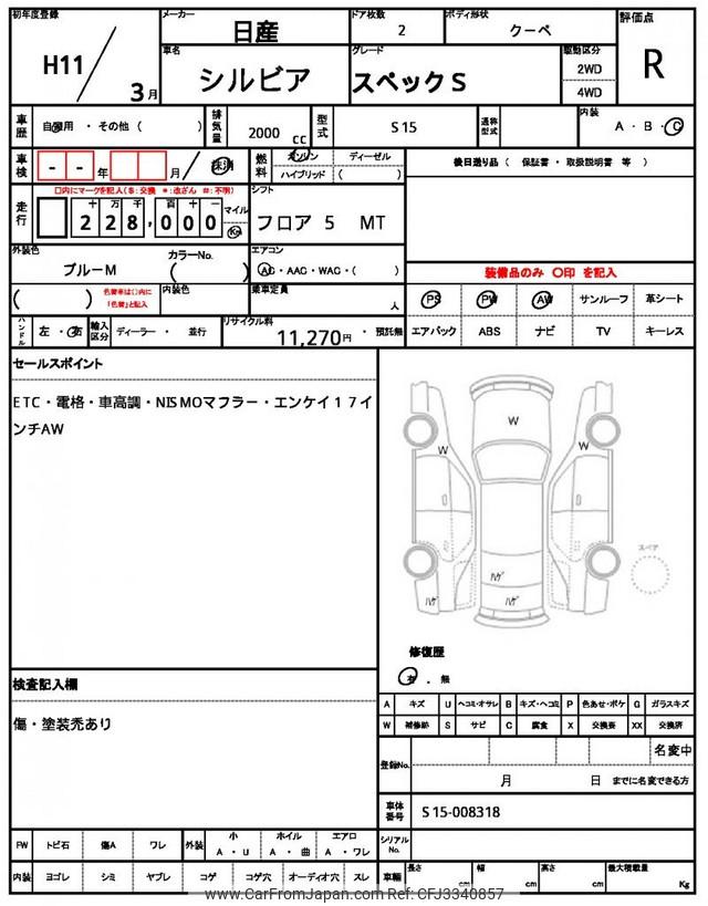 Nissan Silvia 1999 thumbnail 21