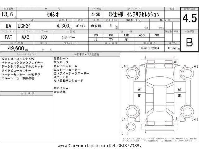 Toyota Celsior 2001 thumbnail 4