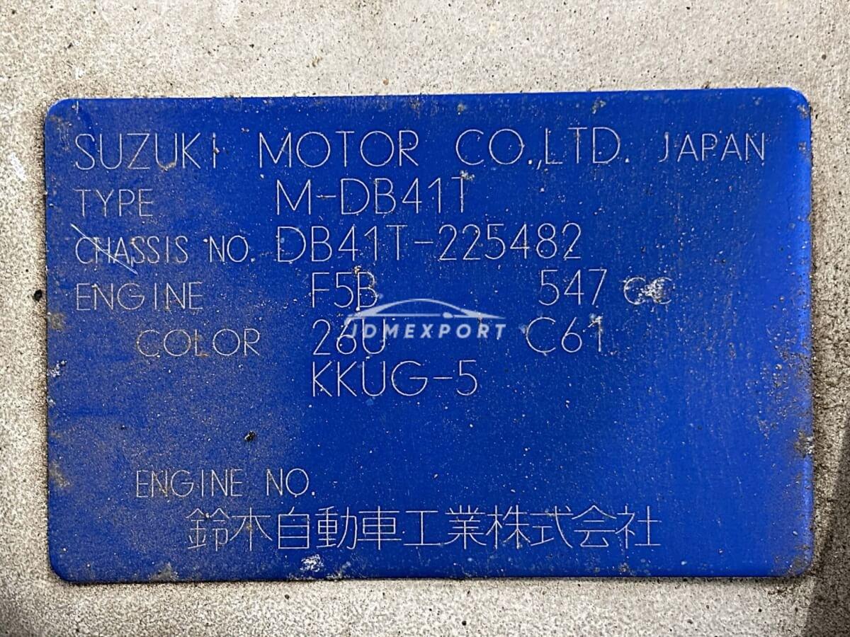 Suzuki Carry Truck 1989 thumbnail 25