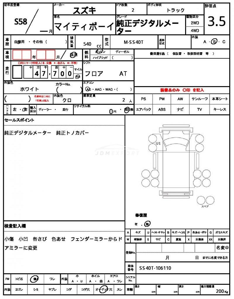 Suzuki Mighty Boy 1983 thumbnail 21