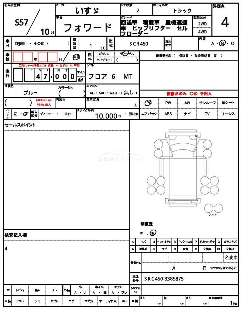 Isuzu Forward 1982 thumbnail 12