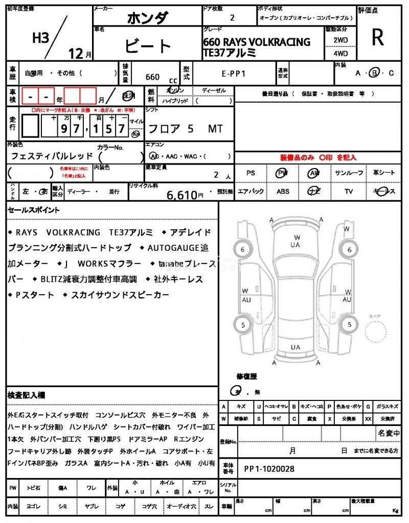 Honda Beat 1991 thumbnail 21