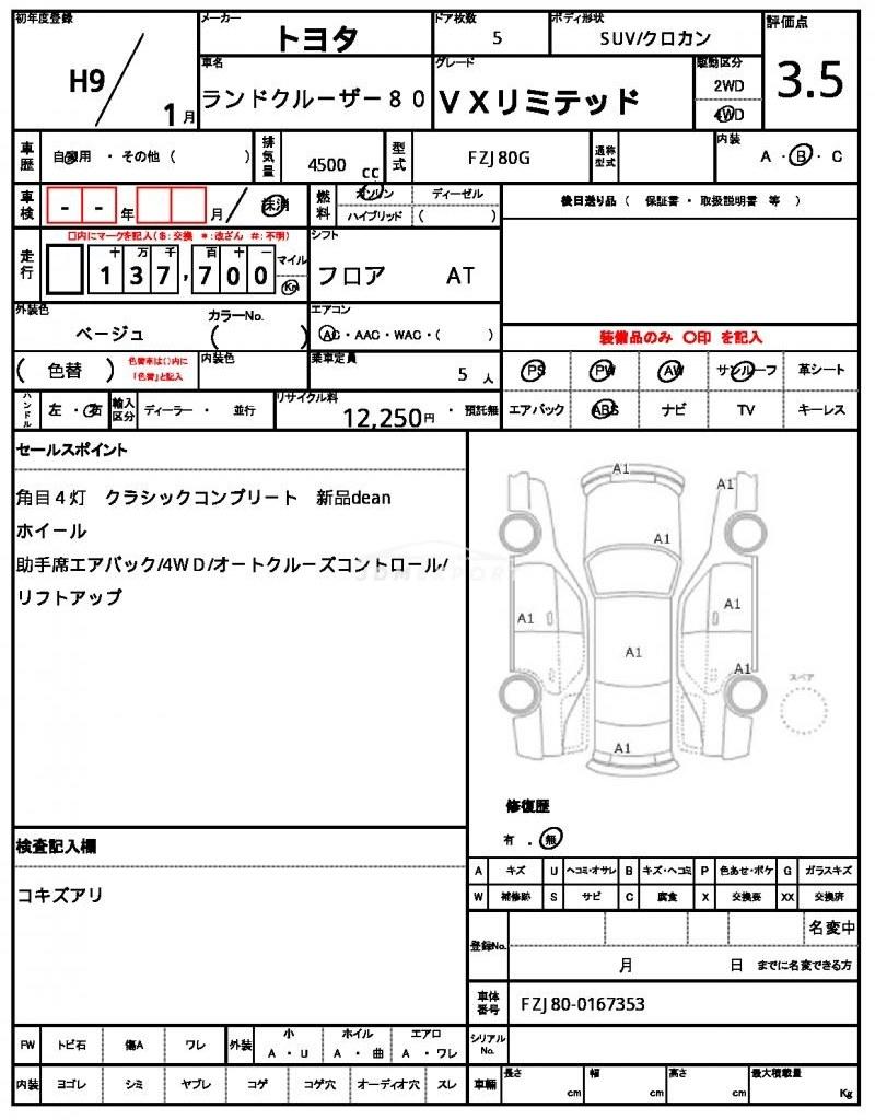 Toyota Land Cruiser 1997 thumbnail 54