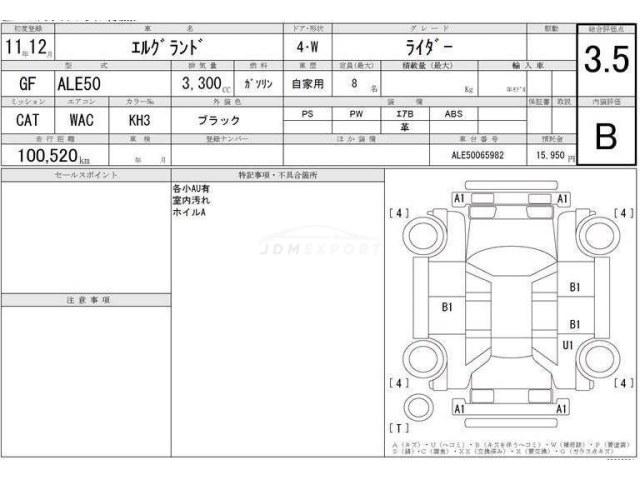 Nissan Elgrand 1999 thumbnail 4