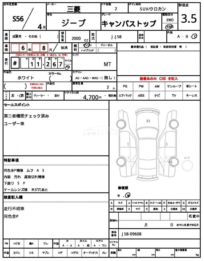 Mitsubishi Jeep 1981 thumbnail 21