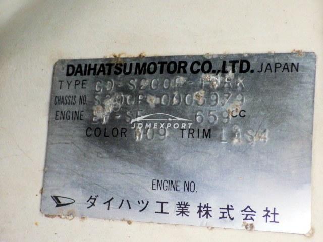 Daihatsu Hijet Truck 1999 thumbnail 22