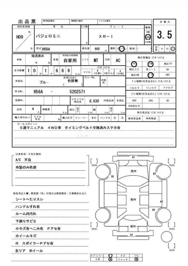 Mitsubishi Pajero Mini 1997 thumbnail 21