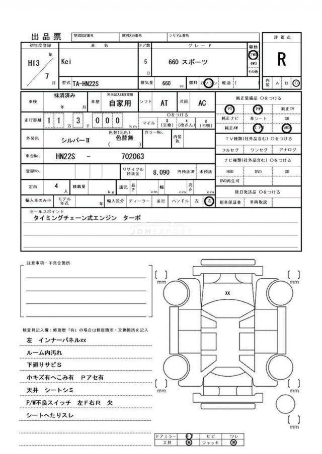 Suzuki Kei 2001 thumbnail 21