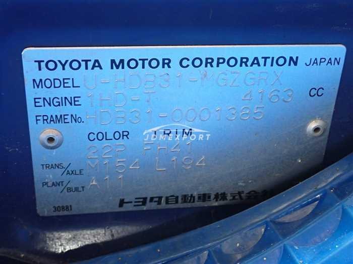 Toyota Coaster 1990 thumbnail 29