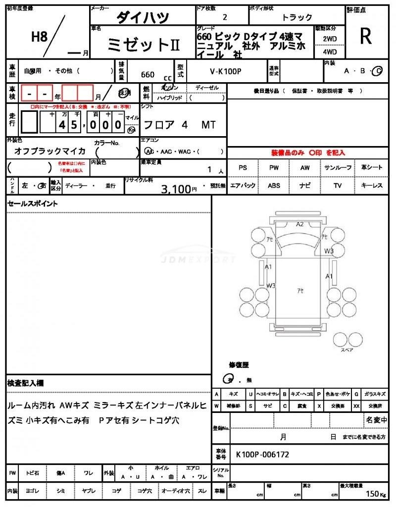 Daihatsu Midget II 1996 thumbnail 21