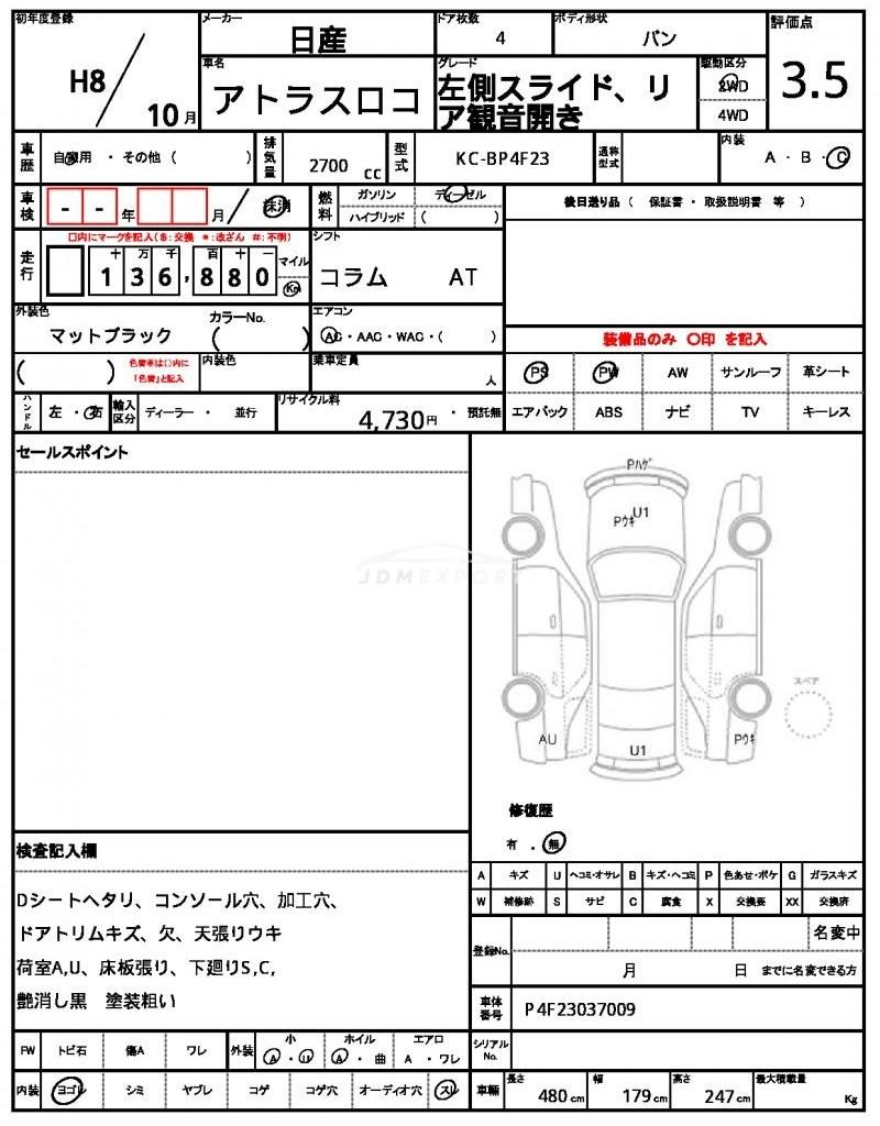 Nissan Atlas Loco 1996 thumbnail 17