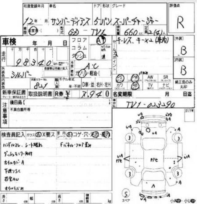 Subaru Sambar Dias 2000 thumbnail 7