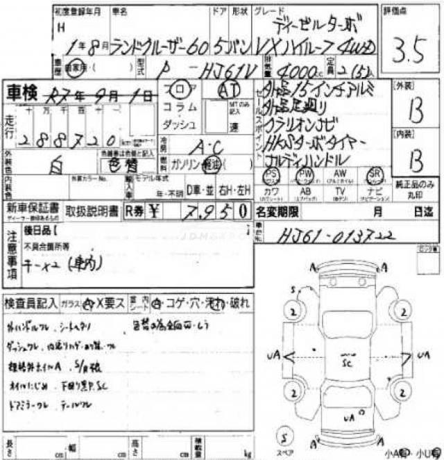 Toyota Land Cruiser 60 1989 thumbnail 7