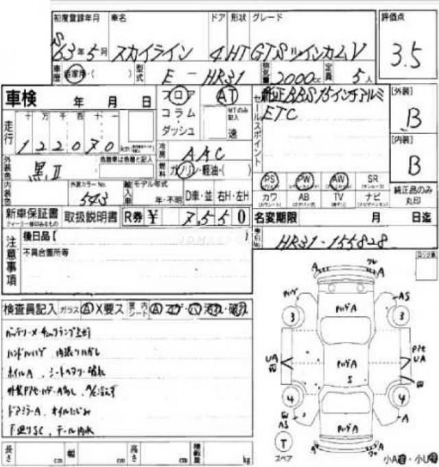 Nissan Skyline 1988 thumbnail 7