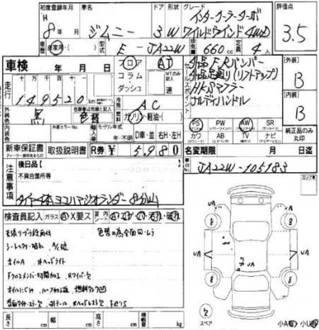 Suzuki Jimny 1996 thumbnail 7