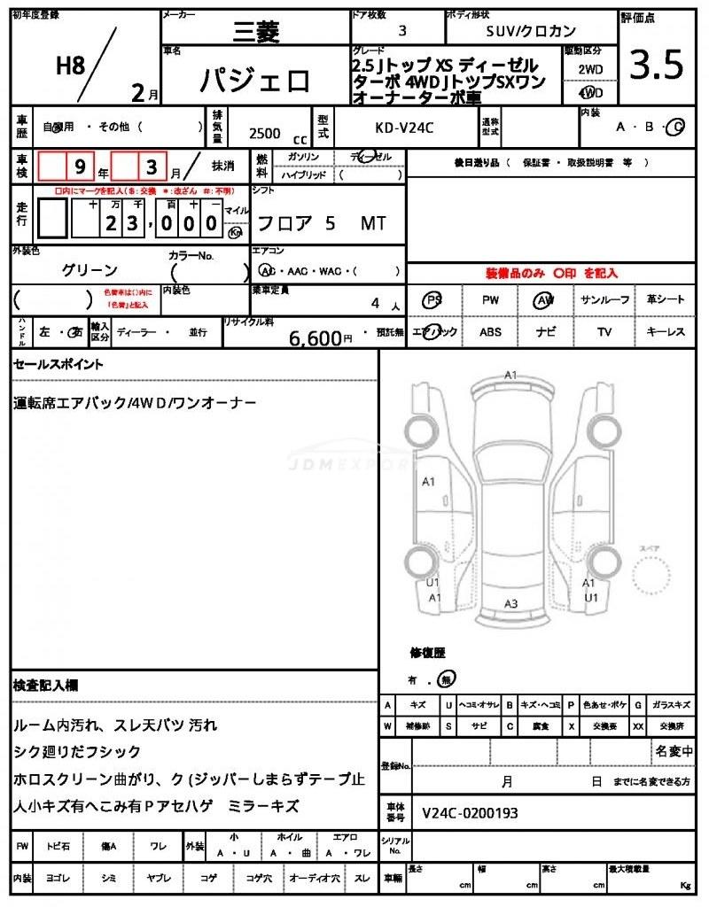 Mitsubishi Pajero 1996 thumbnail 79