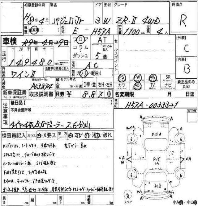 Mitsubishi Pajero Jr 1996 thumbnail 7