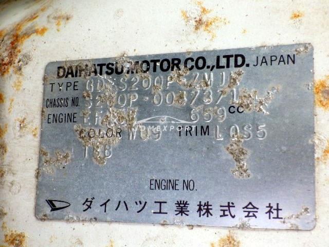Daihatsu Hijet Truck 2000 thumbnail 23