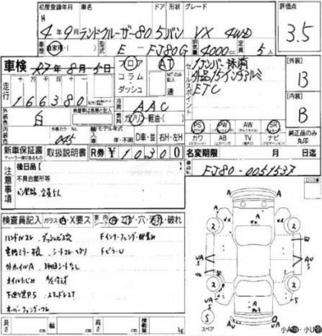 Toyota Land Cruiser 80 1992 thumbnail 11