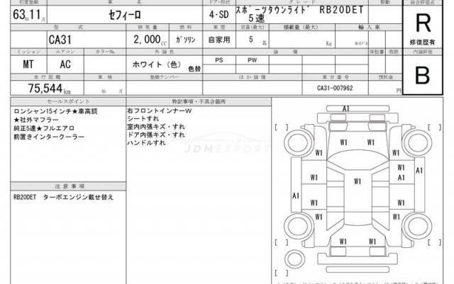 Nissan Cefiro 1988 thumbnail 20