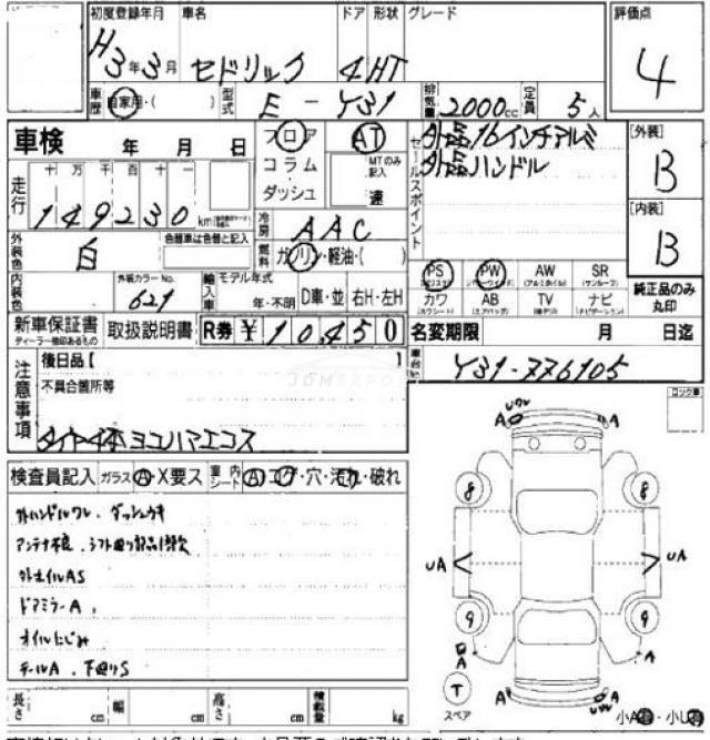 Nissan Cedric 1991 thumbnail 7