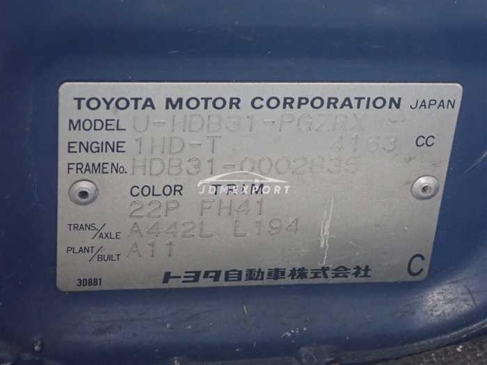 Toyota Coaster 1991 thumbnail 29