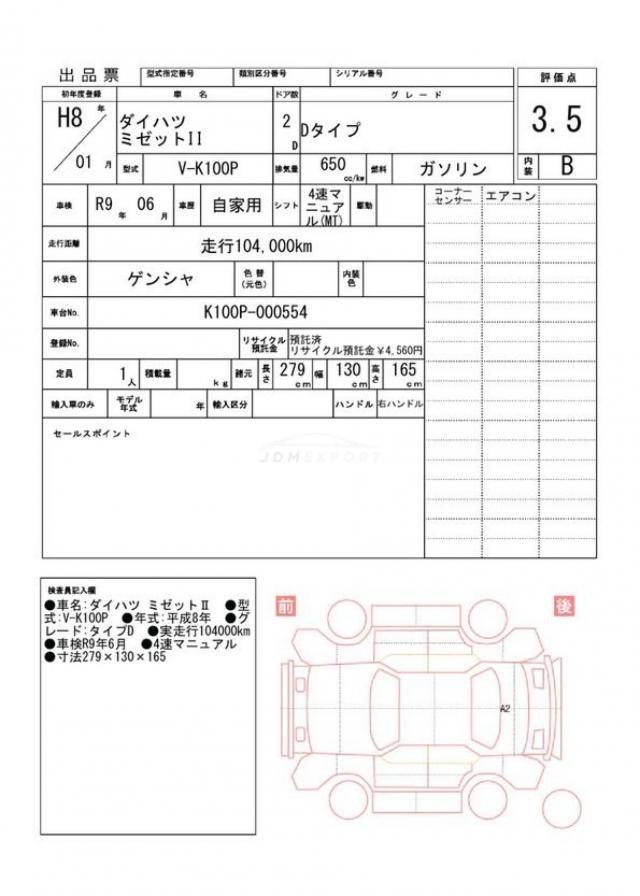 Daihatsu Midget II 1996 thumbnail 21