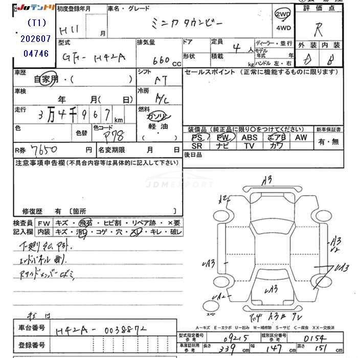 Mitsubishi Minica 1999 thumbnail 3