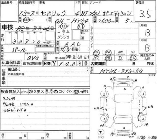 Nissan Cedric 2001 thumbnail 6