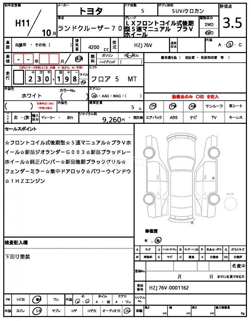 Toyota Land Cruiser 70 1999 thumbnail 82