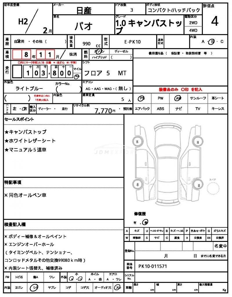 Nissan PAO 1990 thumbnail 21