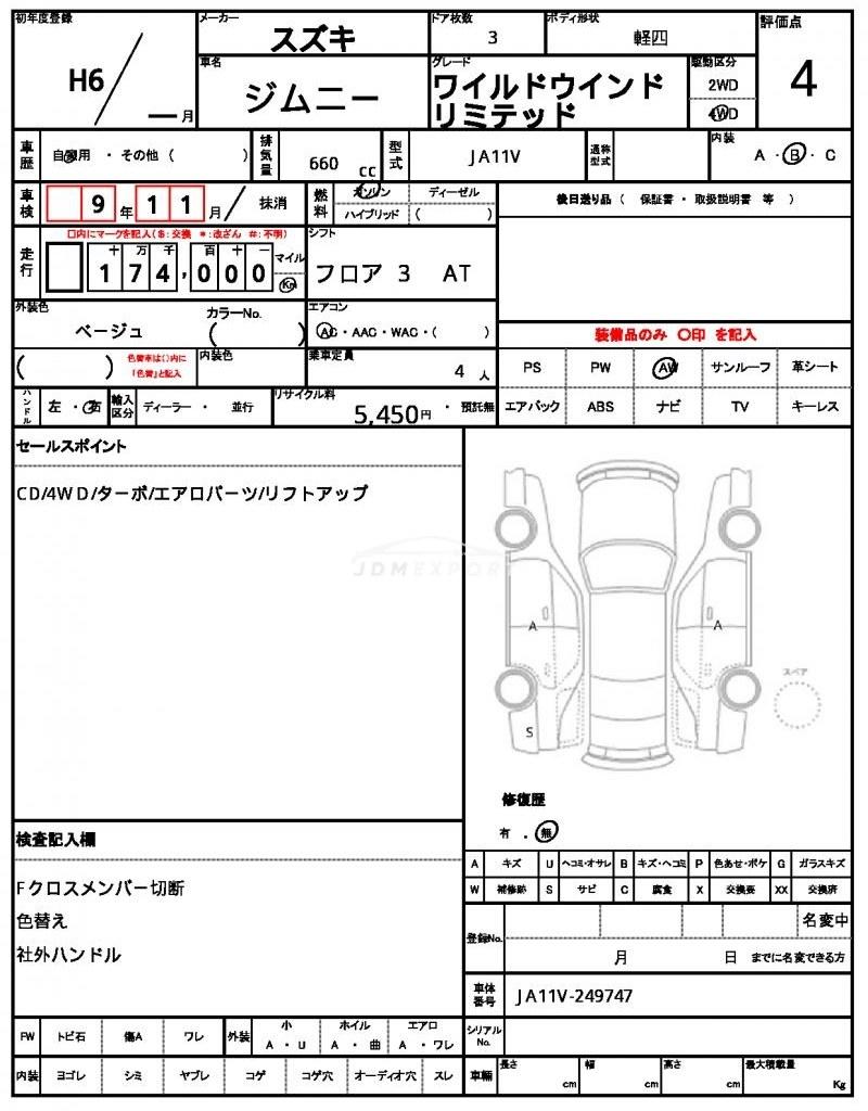 Suzuki Jimny 1994 thumbnail 21