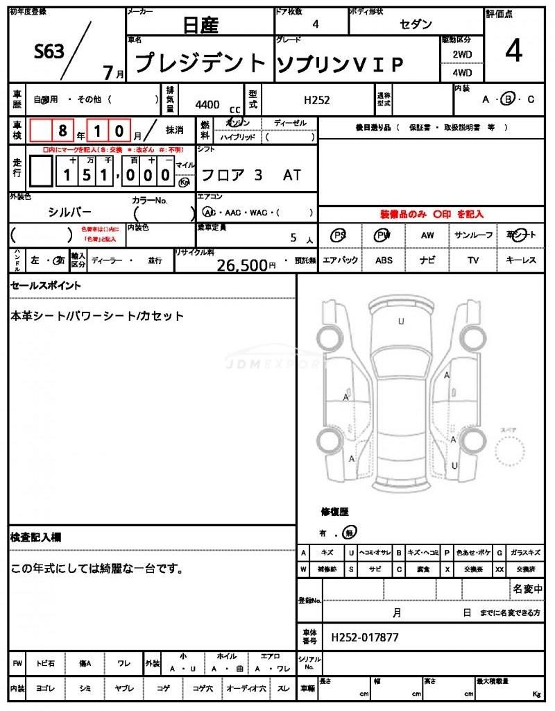 Nissan President 1988 thumbnail 21