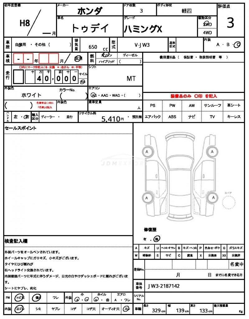 Honda Today 1996 thumbnail 21