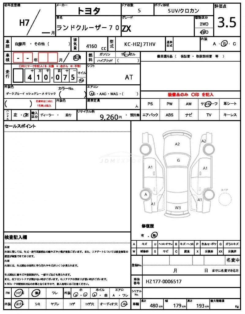 Toyota Land Cruiser 70 1995 thumbnail 21