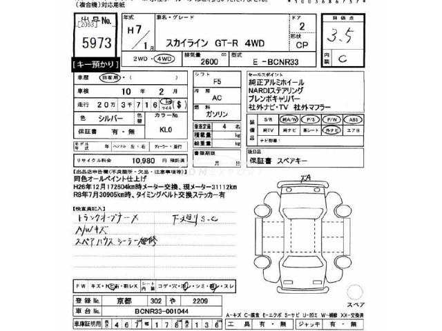 Nissan Skyline GT-R 1995 thumbnail 3