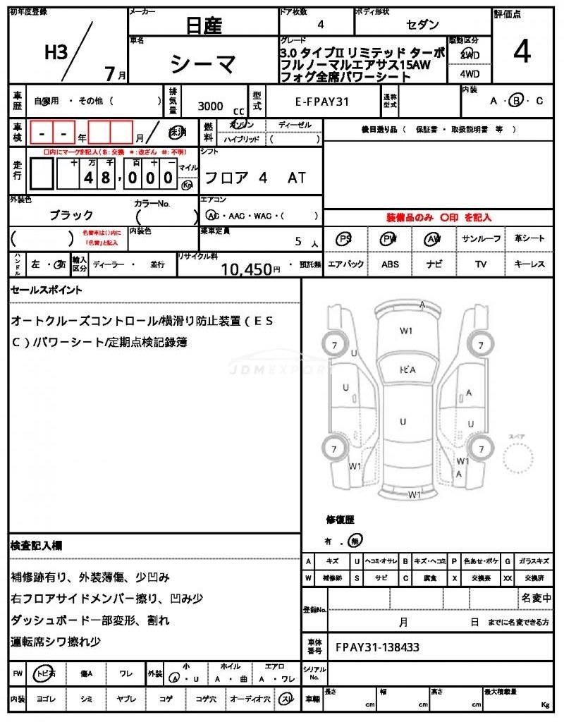 Nissan Cima 1991 thumbnail 21