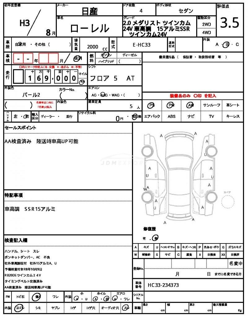 Nissan Laurel 1991 thumbnail 21