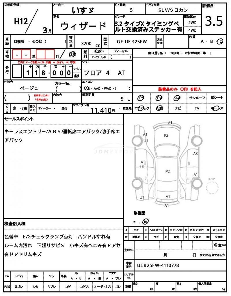 Isuzu Wizard 2000 thumbnail 21