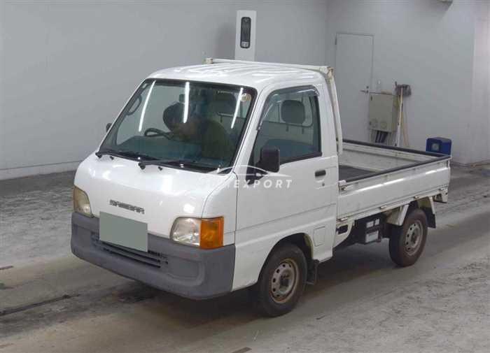 Subaru Sambar Truck 1999 thumbnail 2