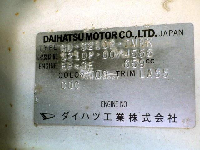Daihatsu Hijet Truck 2000 thumbnail 30