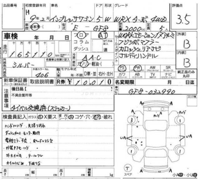 Subaru Impreza Sportswagon 1997 thumbnail 7