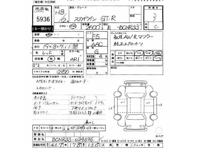 Nissan Skyline GT-R 1996 thumbnail 3