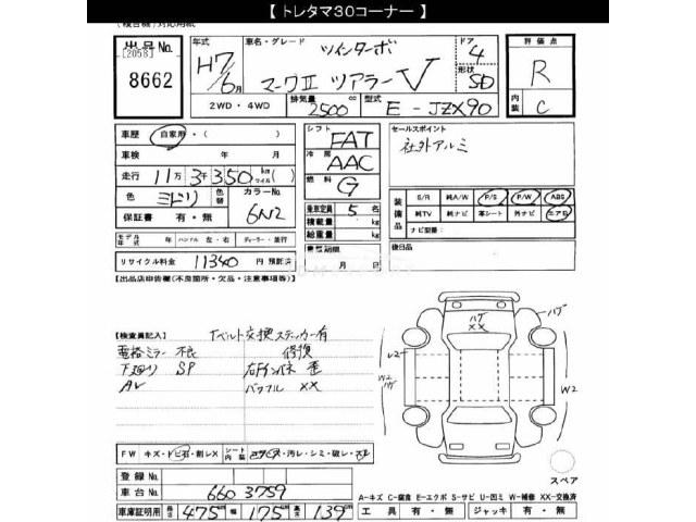 Toyota Mark II 1995 thumbnail 3
