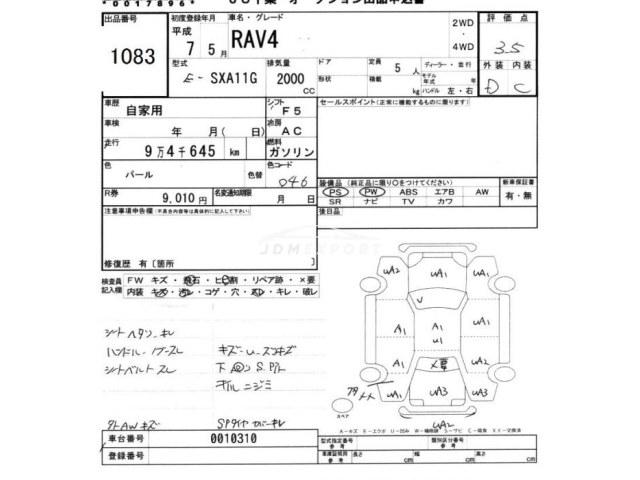 Toyota RAV4 1995 thumbnail 3