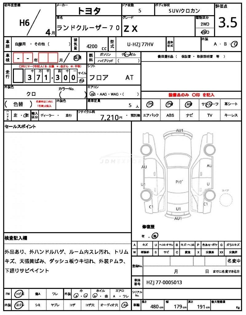 Toyota Land Cruiser 70 1994 thumbnail 20
