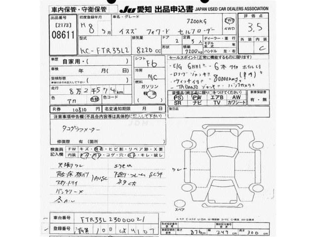 Isuzu Forward 1996 thumbnail 3