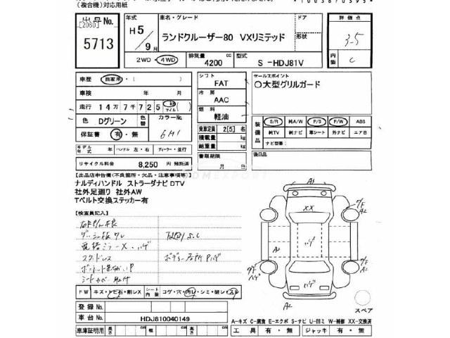Toyota Land Cruiser 1993 thumbnail 3