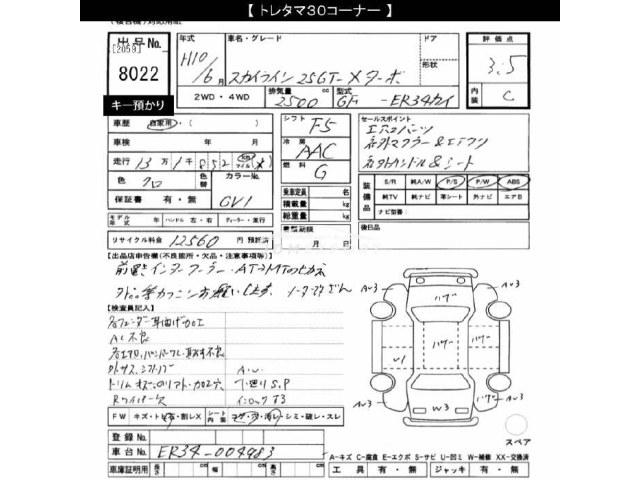 Nissan Skyline 1998 thumbnail 3